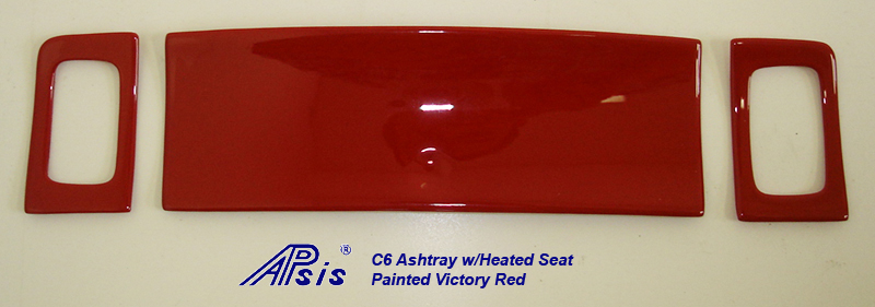 C6 Corvette 05-13, Custom Painted, Ashtray w Heated Seat (Overlay)